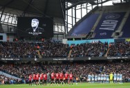 Pep Guardiola tears up as Man City and Man Utd fans pay emotional tribute to Ricky Hatton