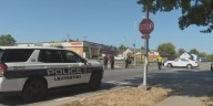 Large police presence in Lexington