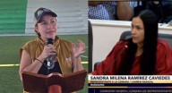 Tierras a ‘cambio’ de votos denuncia Sandra Ramírez, Caicedo dice que es un montaje La Representante a la Cámara pidió al director de la ANT investigar los hechos denunciados por campesinos y que invo