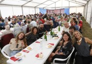 Procesión, corderada y mucha música para despedir las fiestas de San Miguel en Serín, Castiello y Pumarín
