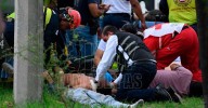 Choque entre camión blindado, camioneta y moto deja 16 heridos en Ciudad Victoria