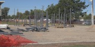 School starts work on adaptive playground