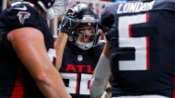 Former BYU RB Tyler Allgeier Runs Through Defender For Second TD Of Season