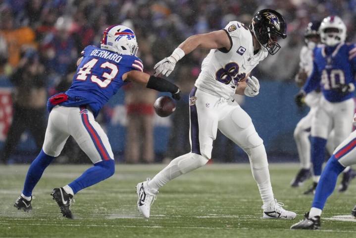 Mark Andrews moves on from last season’s heartbreak as Ravens prepare to visit Bills again