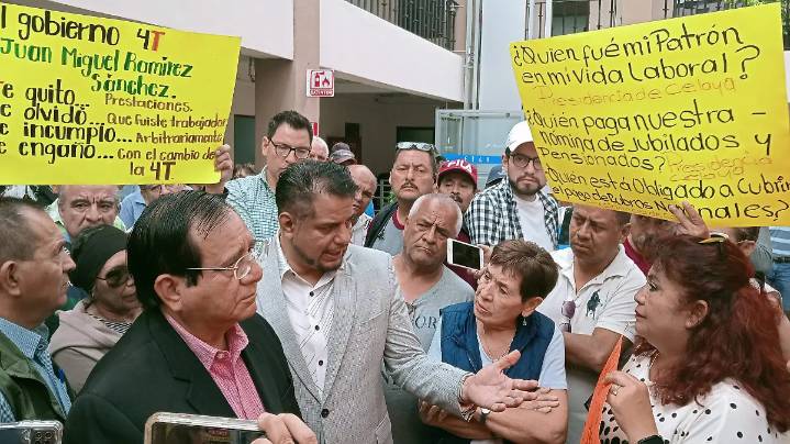 No queremos negociar: pensionados del gobierno municipal de Celaya