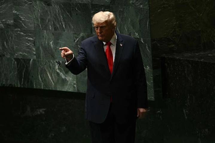 Sólo EU salvará al mundo del infierno: Trump en la ONU
