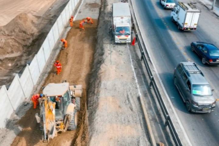 Ventanilla: MTC interviene tramo afectado de la avenida Néstor Gambetta