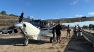 Plane miraculously lands safely on San Diego highway during rush hour