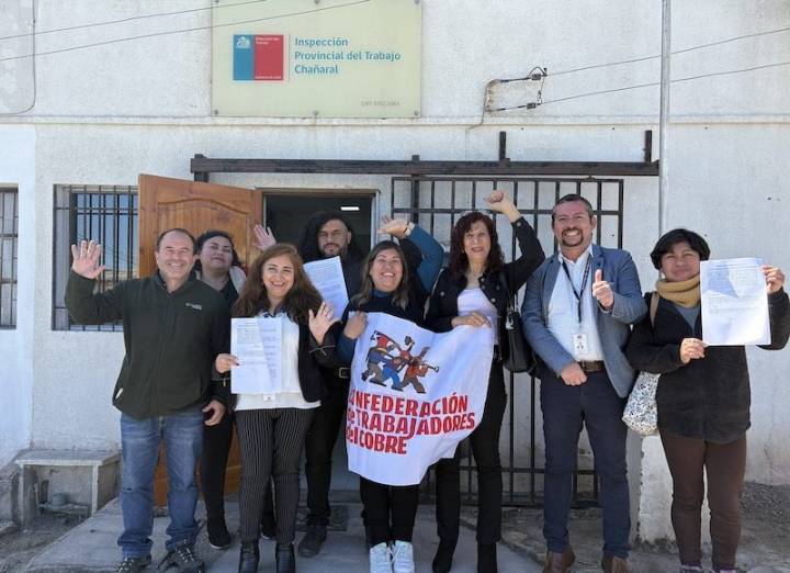 Con apoyo de Seremi del Trabajo y Previsión Social: Sindicato TRAMSALPO y Salfa S.A firman contrato colectivo dando término a 28 días de huelga