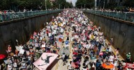 Washington, DC, residents protest against Trump's troop deployment to the city