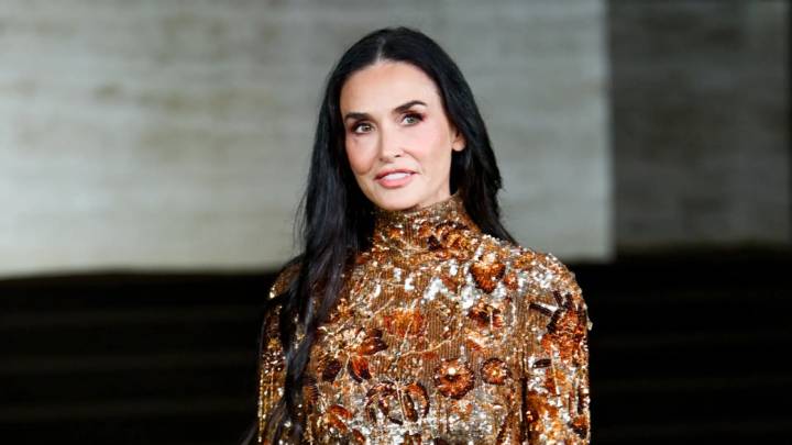 Demi Moore lleva su propio vestido de la venganza por no haber ganado el Oscar a la pasarela de Gucci