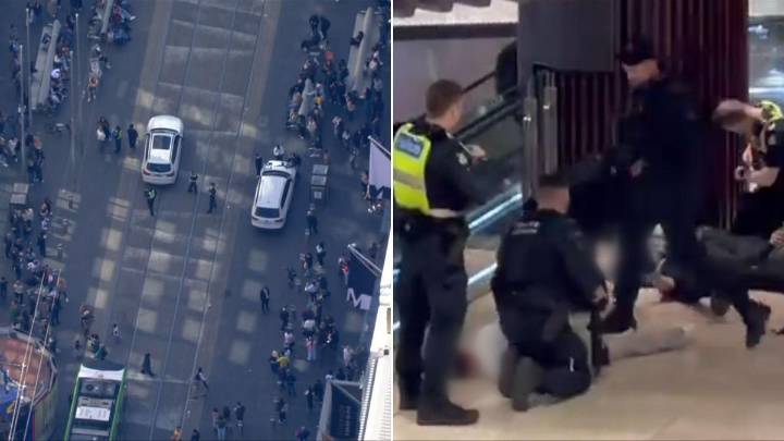 Four teenagers charged after pedestrian hit during wild Melbourne pursuit