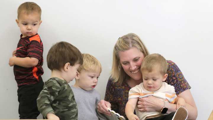 Reading aloud to children is in decline. Why does that…