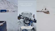 Personas permanecen atrapadas en termas del Cajón del Maipo tras intensa nieve que bloqueó la ruta