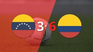 Luis Suárez se despachó con un póker en la victoria de Colombia a Venezuela