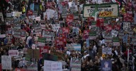 Photos capture Chicagoans’ protest against ICE and Trump’s intervention plans