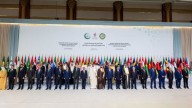 Arab leaders deliver tough talk but not much action on Israel during Qatar summit