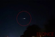 Video: una extraña luz cruzó el cielo y sorprendió en Paraná