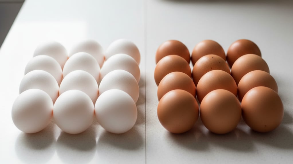 Pocos lo saben: cuál es la diferencia entre los huevos blancos y los marrones