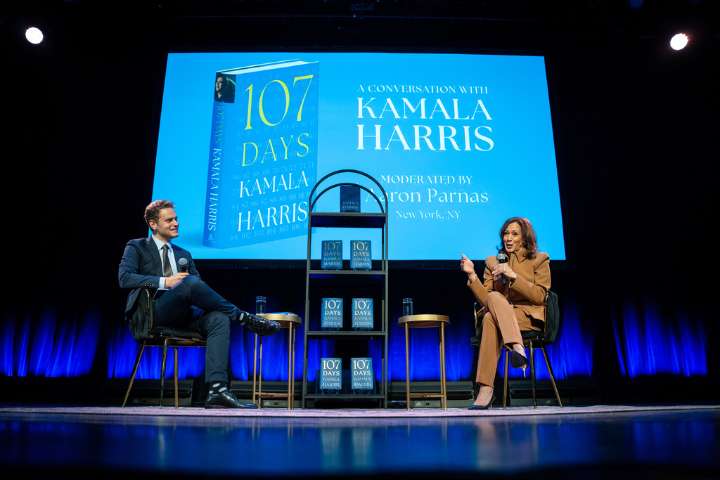 Harris book publisher predicts memoir will be best