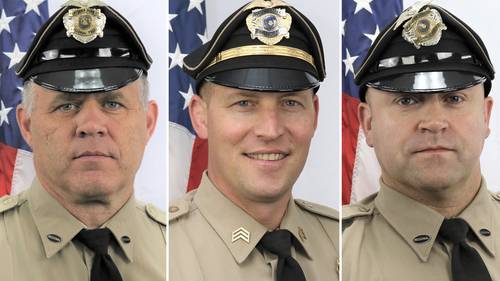 York County shooting: Procession takes bodies of fallen officers from Lehigh Valley back to central Pennsylvania