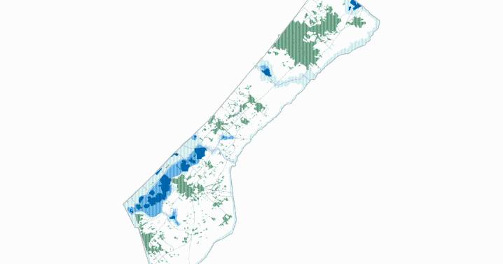 Mapping the 21 illegal settlements Israel had in Gaza 20 years ago