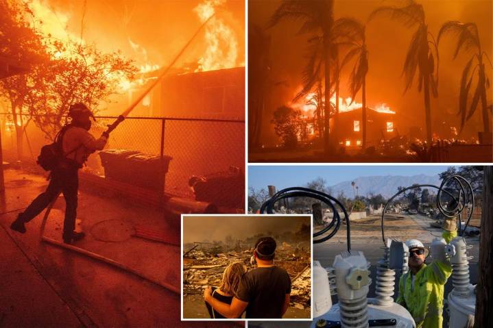 DOJ sues Southern California Edison, alleging equipment sparked Eaton Fire that killed 17 people in LA area