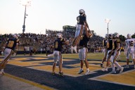Watch Saline star QB toss 8 touchdown passes in win over Dexter