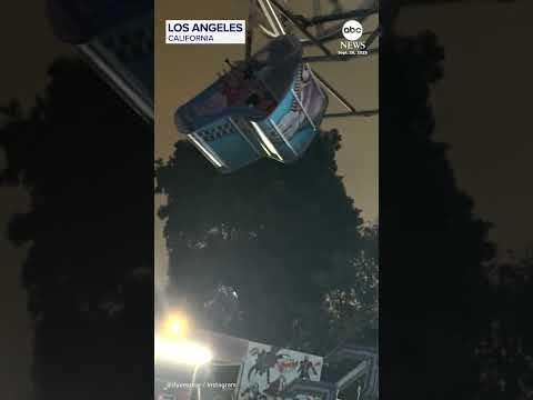 Carnival ride malfunctions at California school event