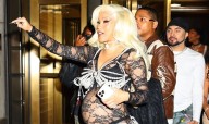 Pregnant Cardi B Wears Fully Sheer Outfit for ‘Am I the Drama?’ Album Release Party 
