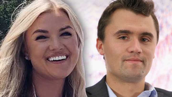 Erika Kirk Wears Charlie's Blood Stained Pendant After His Death