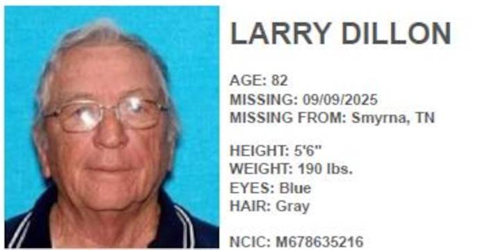 TBI issues Silver Alert for Rutherford man