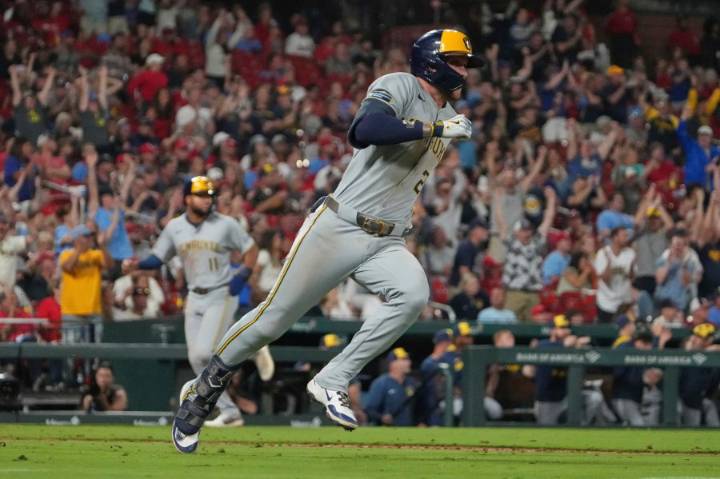 Turang has RBI single in 10th as Brewers beat Cardinals 3-2, cut magic number for division to 1