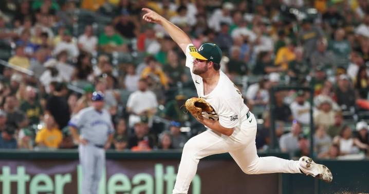Langeliers hits walk-off double, Wilson has 3 RBIs as Athletics beat Royals 4