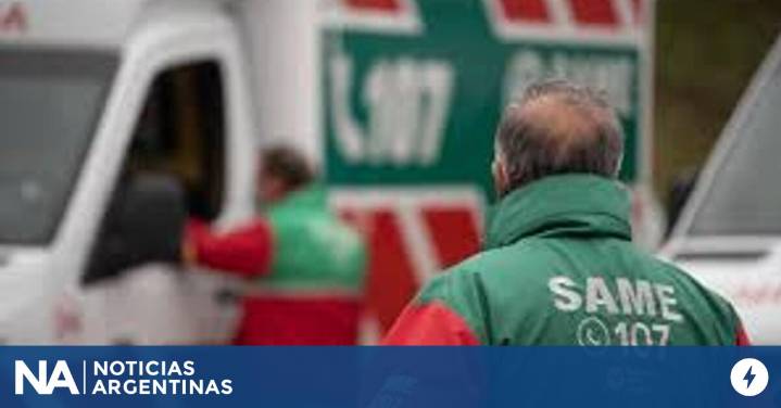 Dramático operativo en Retiro: se incendió el polígono de la Armada y volcó una ambulancia del SAME
