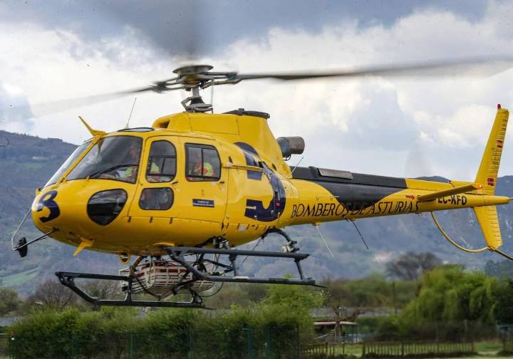 Rescatan a un hombre con una luxación de hombro en el Pico Cabrones