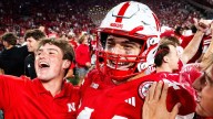Watch Nebraska football player propose on field after 68
