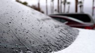 Hail seen coming down in Palm Desert amid September storm