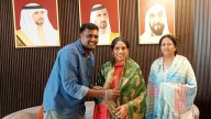 Telangana women leaders honoured in Dubai during Bathukamma 2025