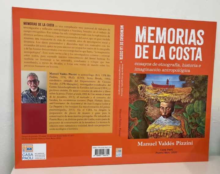 Presentan libro Memorias de la costa de Manuel Valdés Pizzini