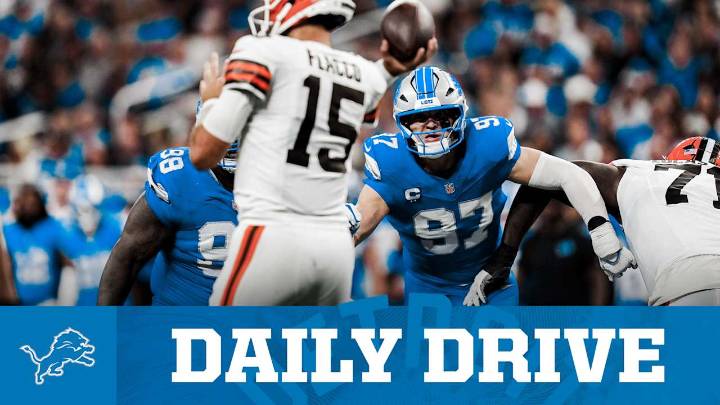 THE DAILY DRIVE: PFF grades, snap counts: Aidan Hutchinson's revival continues for Lions vs. Browns