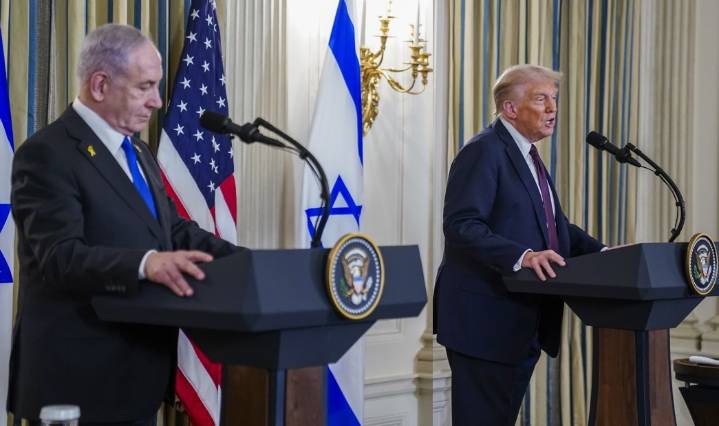 Netanyahu respaldó el plan de Trump para la paz en Gaza