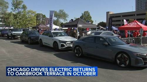 Chicago Drives Electrict event retruns to Oakbrook Terrace in October with Chicago Automobile Trade Association