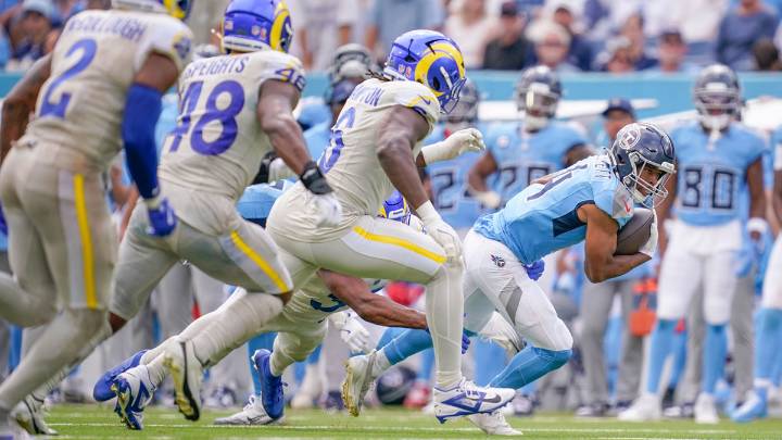 Rams CB Ahkello Witherspoon breaks clavicle in win over Titans