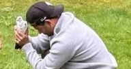 Corrie star bawls while cradling pigeon he's convinced is his dad reincarnated