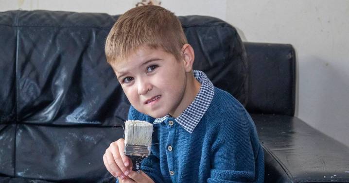 Mum pleads for help with son's rare condition which sees him eating the walls