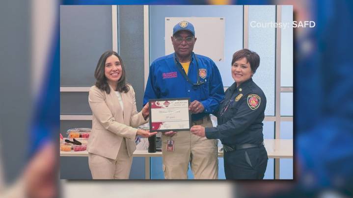 Texas paramedic celebrates 50 years with San Antonio Fire Department