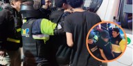 Caen menores de la pandilla ‘Los Macheteros’ en plena gresca en SMP: serenos resultan heridos durante la persecución