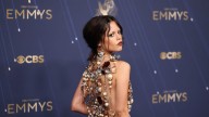 Jenna Ortega Put a Bejeweled Twist on the Naked Dress Trend at Emmys 2025