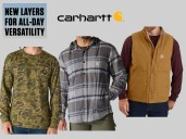 Fall must-haves: Carhartt jackets, hoodies & layering gear